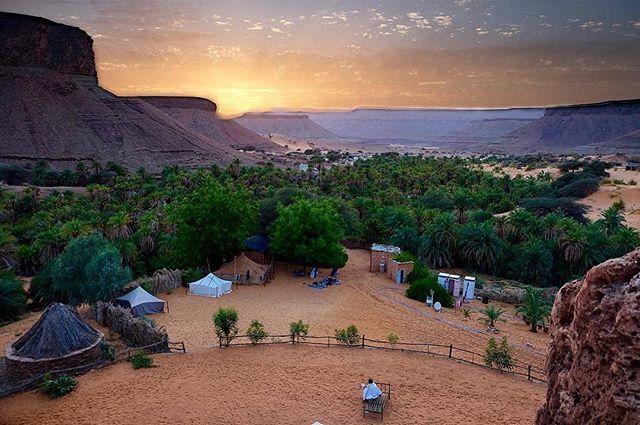 Terjit Oasis canyon
