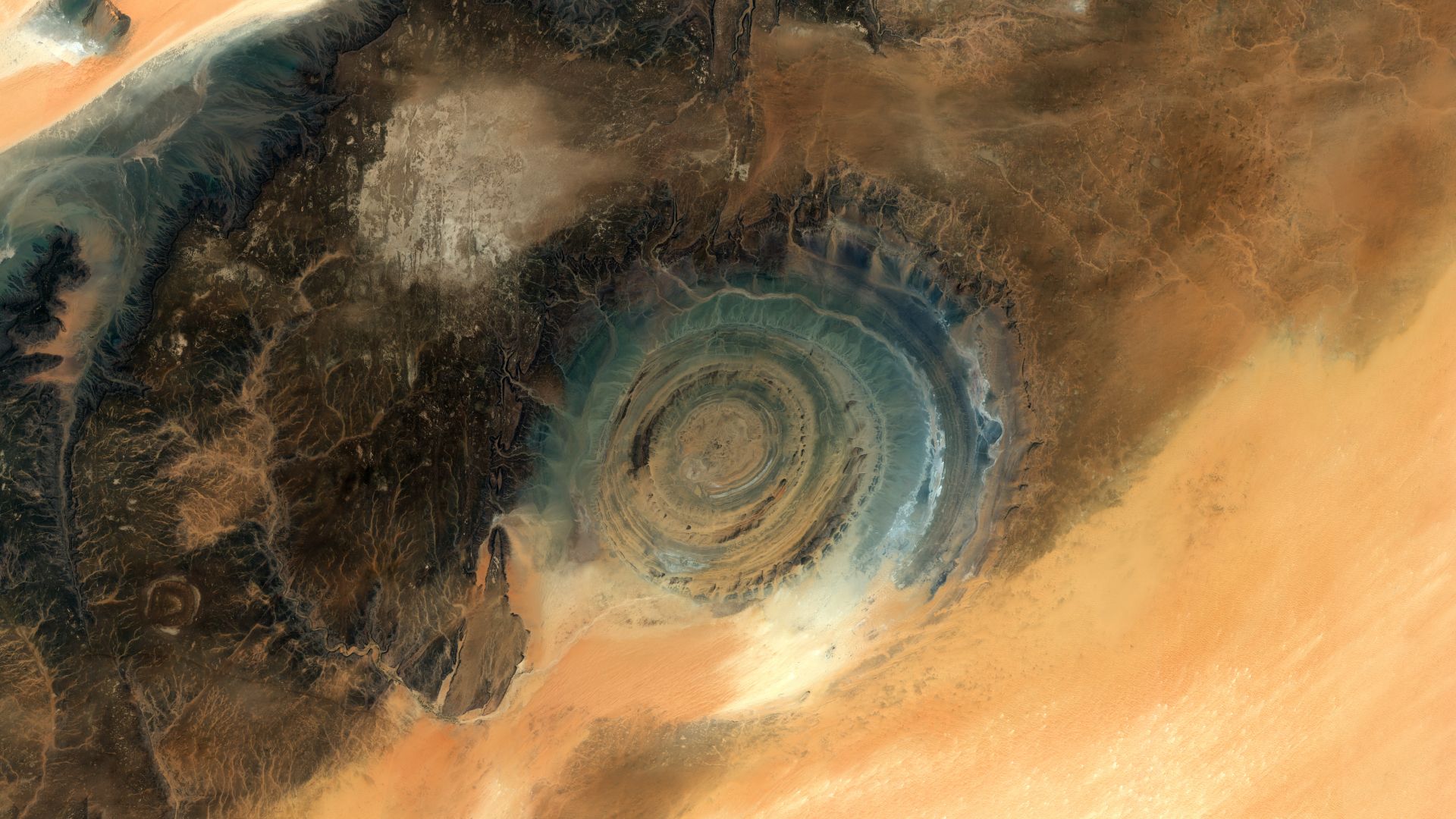 Eye of Africa Richat Structure